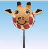 Tenna Tops Giraffe Car Antenna Topper / Cute Dashboard Accessory 